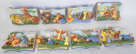 COLLECTION BRADFORD EXCHANGE WINNIE THE POOH STORYBOOK PLAQUES