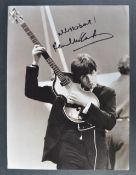 THE BEATLES - SIR PAUL MCCARTNEY - AUTOGRAPHED 9X12