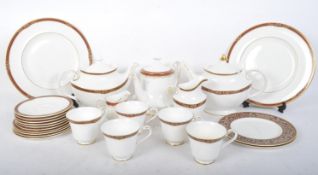 ROYAL DOULTON TENNYSON PATTERN PART DINNER & TEA SERVICE