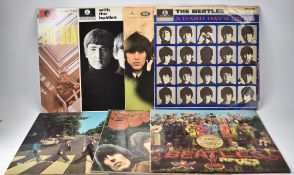 THE BEATLES - COLLECTION OF VINYL RECORDS SOME REISSUES