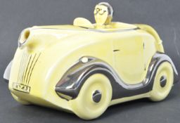 ART DECO CIRCA 1930S SADLER NOVELTY RACING CAR TEA POT