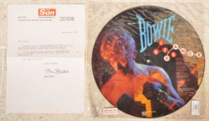 DAVID BOWIE - LETS DANCE - VINYL RECORD PICTURE DISC ALBUM
