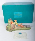 20TH CENTURY W. DISNEY WINNIE THE POOH CERAMIC FIGURE