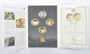 LONDON MINT - A WAR TO END ALL WARS - GOLD COIN PACK