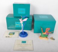 TWO WALT DISNEY CLASSICS COLLECTION CERAMIC FIGURES