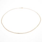 HALLMARKED 9CT GOLD NECKLACE CHAIN