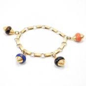 VINTAGE VAN CLEEF ARPLES CHARM BRACELET