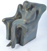 A VINTAGE ABSTRACT SCULPTURE / FIGURINE FACELESS FIGURE