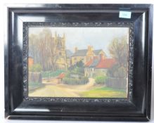 CHARLES E PAULDEN - AN EARLY 20TH CENTURY OIL PAINTING