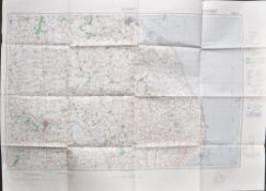 WWII SECOND WORLD WAR THIRD REICH GERMAN BOMBING MAP