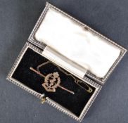 WWII SECOND WORLD WAR ROYAL ARMY MEDICAL CORPS SWEETHEART BROOCH