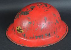 WWII SECOND WORLD WAR BRITISH GAS COMPANY HELMET