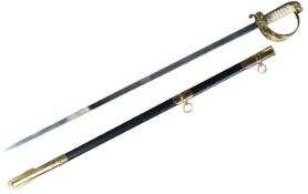 20TH CENTURY MALAYSIAN CEREMONIAL SWORD