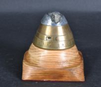 WWI FIRST WORLD WAR BRITISH SOMME RELIC SHRAPNEL SHELL FUSE