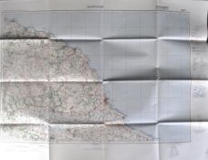 WWII SECOND WORLD WAR THIRD REICH GERMAN BOMBING MAP