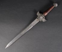 19TH CENTURY SPANISH DAGGER WITH TOLEDO BLADE