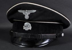 WWII SECOND WORLD WAR GERMAN THIRD REICH SS OFFICERS CAP
