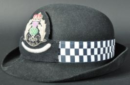 20TH CENTURY SCOTTISH SUPERINTENDENTS FEMALE POLICE HAT