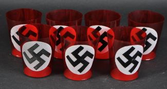 WWII SECOND WORLD WAR GERMAN THIRD REICH CANDLE HOLDERS