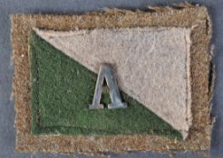 WWI FIRST WORLD WAR AUSTRALIAN GALLIPOLI VETERAN SHOULDER FLASH