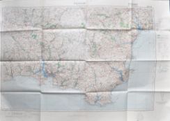 WWII SECOND WORLD WAR THIRD REICH GERMAN BOMBING MAP