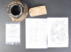 VINTAGE AVRO VULCAN VENTILATED SUIT COUPLING FLANGE