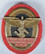 WWII SECOND WORLD WAR GERMAN NSFK FLYING BADGE