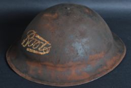 WWII SECOND WORLD WAR BRITISH BRODIE HELMET