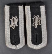 WWII SECOND WORLD WAR GERMAN THIRD REICH LEIBSTANDARTE SS SHOULDER TITLES