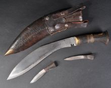 VINTAGE 20TH CENTURY GURKHA KUKRI KNIFE