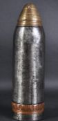 WWI FIRST WORLD WAR ERA BRITISH 18 POUNDER ARTILLERY SHELL CASE