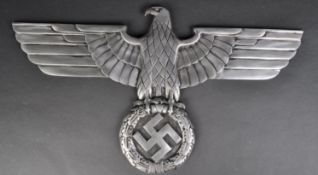 WWII SECOND WORLD WAR GERMAN THIRD REICH BUILDING PLAQUE