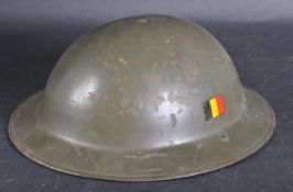 POST SECOND WORLD WAR BELGIAN MKII HELMET