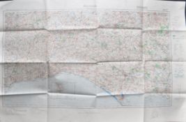 WWII SECOND WORLD WAR THIRD REICH GERMAN BOMBING MAP