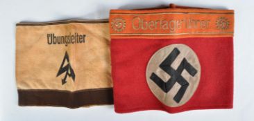 WWII SECOND WORLD WAR GERMAN THIRD REICH SA ARMBANDS