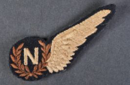 WWII SECOND WORLD WAR BRITISH RAF NAVIGATORS WING PATCH