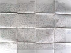 WWII SECOND WORLD WAR THIRD REICH GERMAN BOMBING MAP
