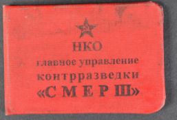 WWII SECOND WORLD WAR SOVIET RUSSIAN ID BOOKLET
