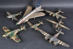 COLLECTION OF SCRATCH BUILT SECOND WORLD WAR AIRCRAFTS