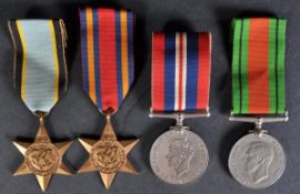 WWII SECOND WORLD WAR MEDAL GROUP