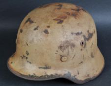 WWII SECOND WORLD WAR GERMAN M35 AFRIKA KORPS HELMET