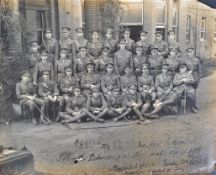 C1900S & WWI INTEREST LARGE PHOTOGRAPH & SCRAP ALBUM