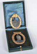TWO WWII SECOND WORLD WAR GERMAN THIRD REICH MEDALS