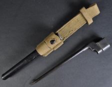 WWII SECOND WORLD WAR BRITISH SPIKED BAYONET FOR ENFIELD RIFLE