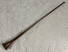 VINTAGE COPPER & BRASS HERALDIC BUISINE HUNTING HORN
