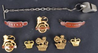 A COLLECTION OF RAILWAY MEMORABILIA