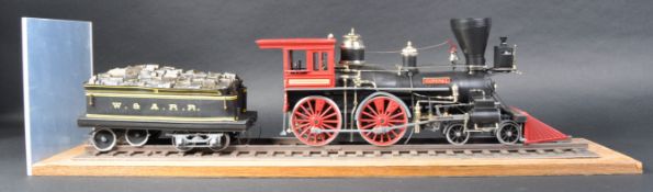 AMERICAN WESTERN & ATLANTIC RAILROAD 4-4-0 STATIC LOCOMOTIVE