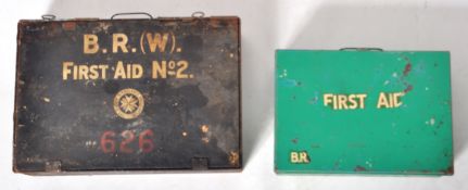 BRISTISH RAIL FIRST AID CABINET BOXES