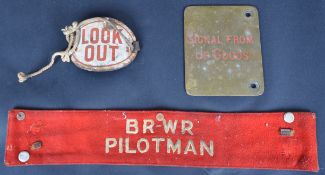 A COLLECTION OF RAILWAY MEMORABILIA