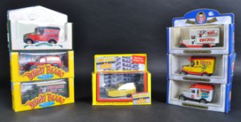 COLLECTION OF LLEDO & OXFORD DIECAST COMIC & TV VEHICLES
